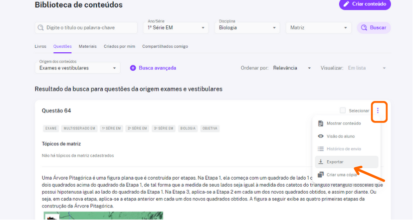 Como exportar questões do banco de questões da Biblioteca de Conteúdos (3).png